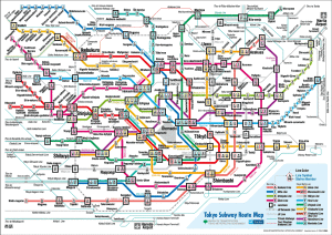 Tokyo subway map copy