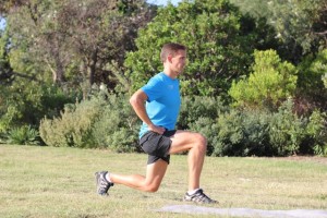 Lunge strength training