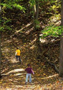 Running children